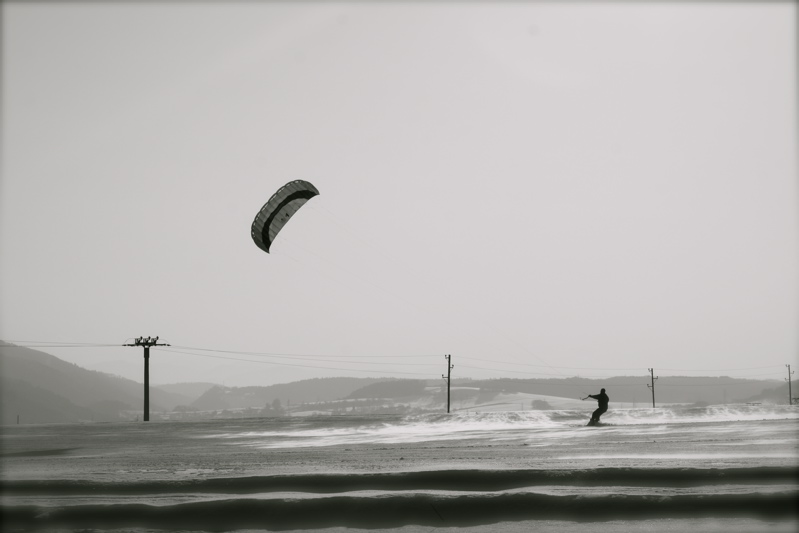Kiteskiing