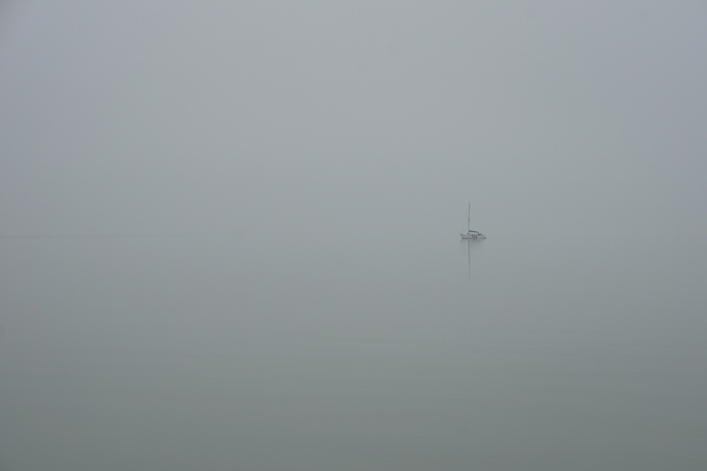 Das Boot im Nebel