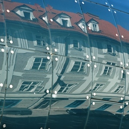 Kunsthaus Graz Spiegelung