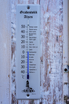 Temperatur am Leuchtturm