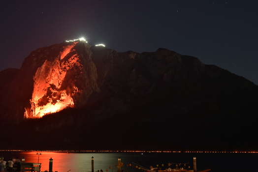 Berge in Flammen Altaussee