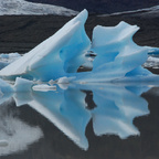 Frostige Spiegelung
