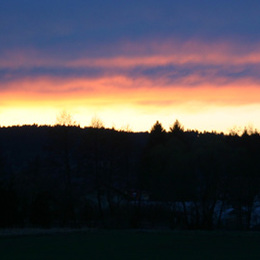 brennender Himmel