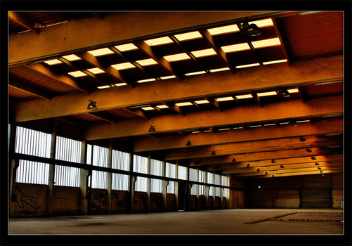 Lagerhalle in HDR