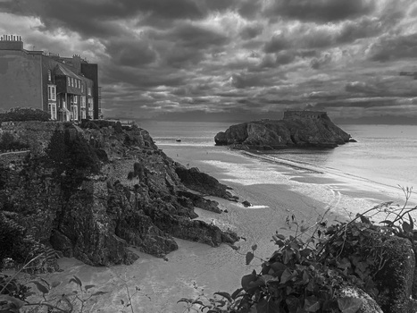 Am Strand von Tenby