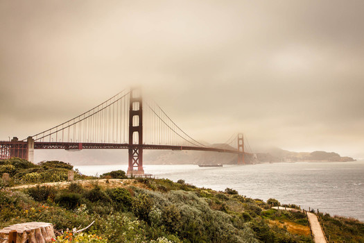 Foggy Golden Gate