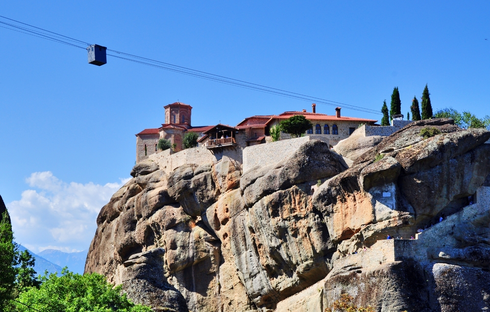 Kloster Agia Triada (Meteora) / Thessalien / Griechenland (2/1) - Meteora