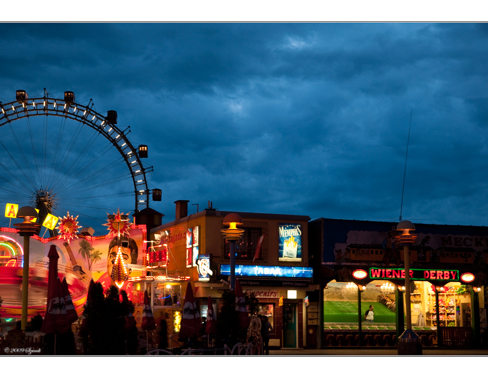 Nachts im Prater