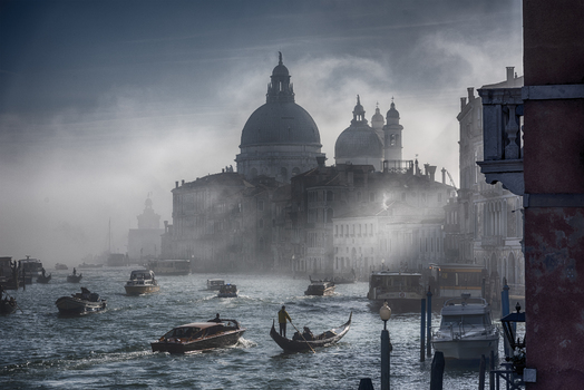 Morgenstimmung am Canal Grande - Santa Maria della Salute