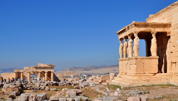 Propyläen u. Erechtheion / Akropolis / Athen