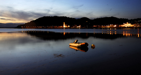 Oban bei Nacht