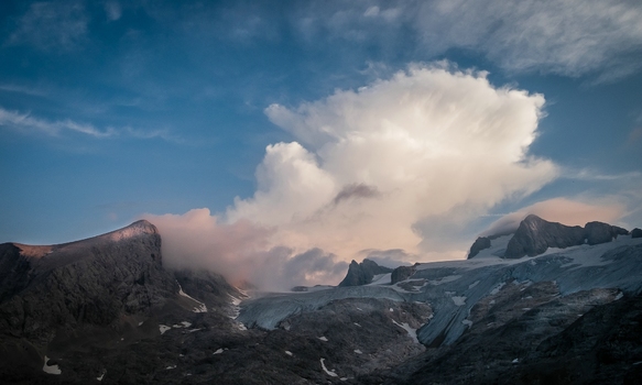 Am Dachstein Gletscher