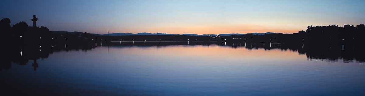 Skyline am Schwarzlsee