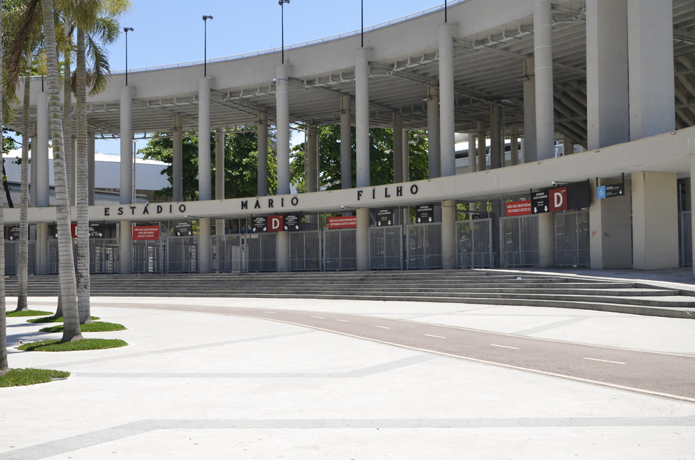 DAS WELTBEKANNTE FUSSBALLSTADION IN RIO