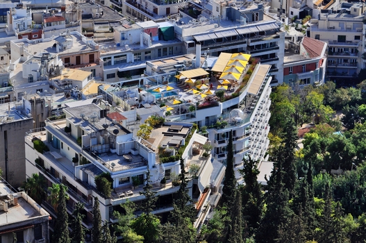 Athen von "oben"....  (1)