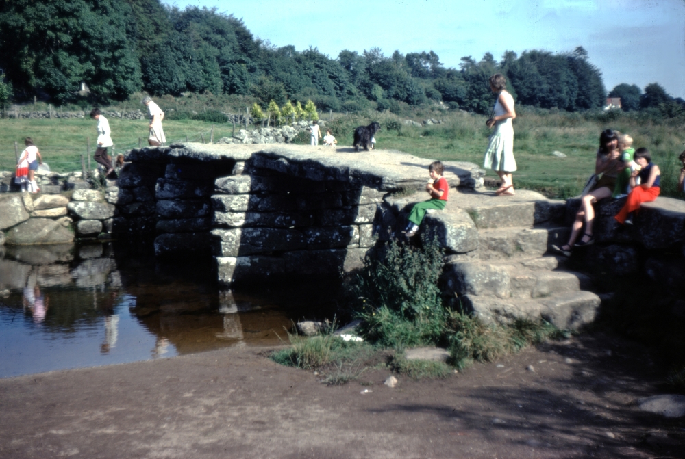1978 Postbridge Clapper Bridge ...
