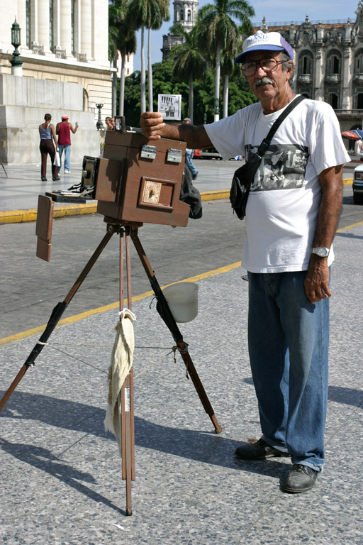 Fotograf mit seinem Fotoapparat
