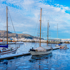 am Hafen von Trondheim