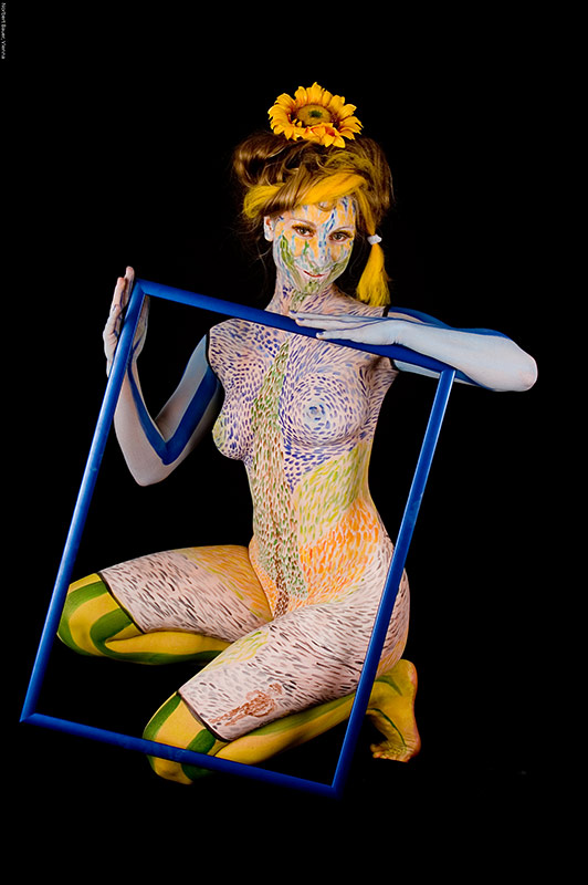 Van Gogh - Bodypainting