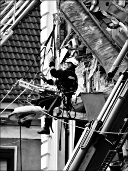 Nach der Explosion