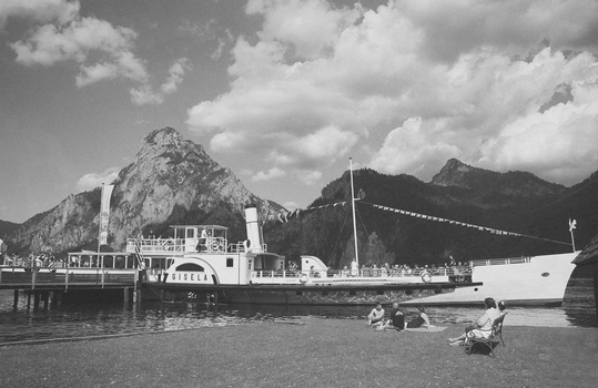 Nostalgische Gisela am Traunsee