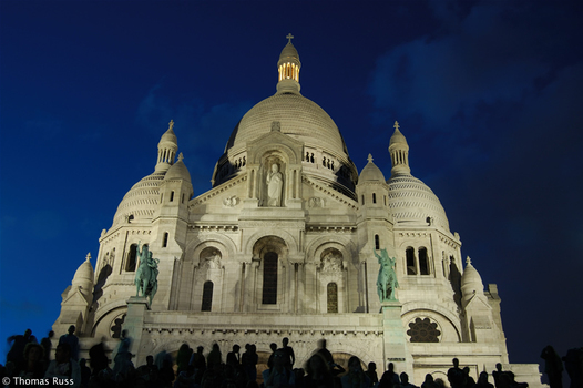 Sacré-Cœur bei Nacht