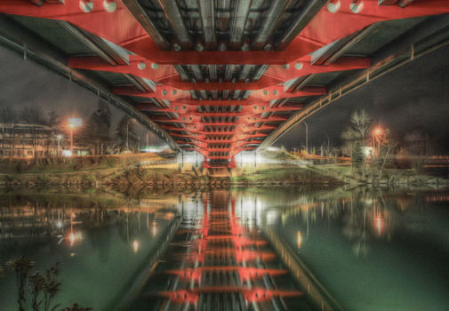 Bridge over not so troubled water