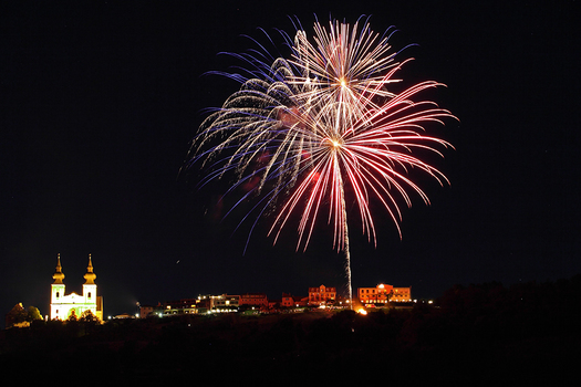 Feuerwerk in Maria Taferl