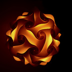 Lightsphere orange - red