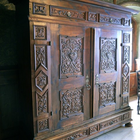 schöner kasten in der Rosenburg
