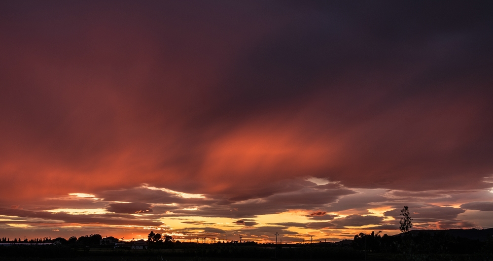 toskanischer Sonnenuntergang II