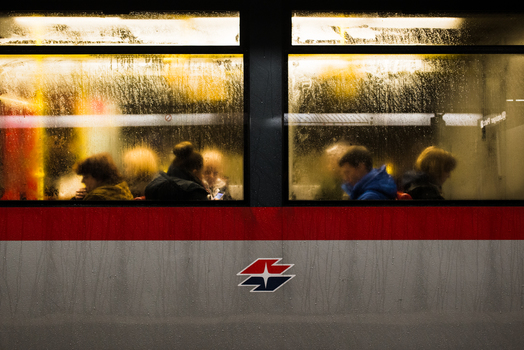 Project 365: #322 - Rainy Commute