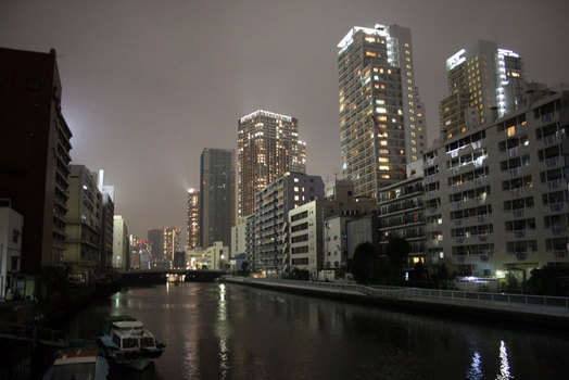 Tamachi/Shibaura bei Nacht