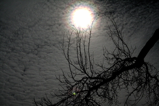Bizarre Wolkenformation