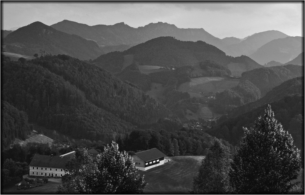 Landschaft im Ennstal
