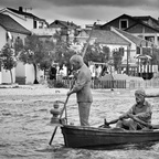 Spomenik "Ribar pod osti" - Primošten / Kroatien
