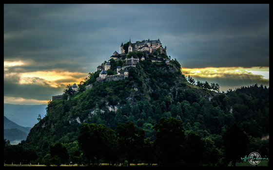 Burg Hochosterwitz im Morgengrauen