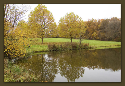 Farbtopf des Herbstes