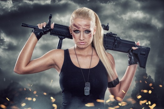 Rambo-girl