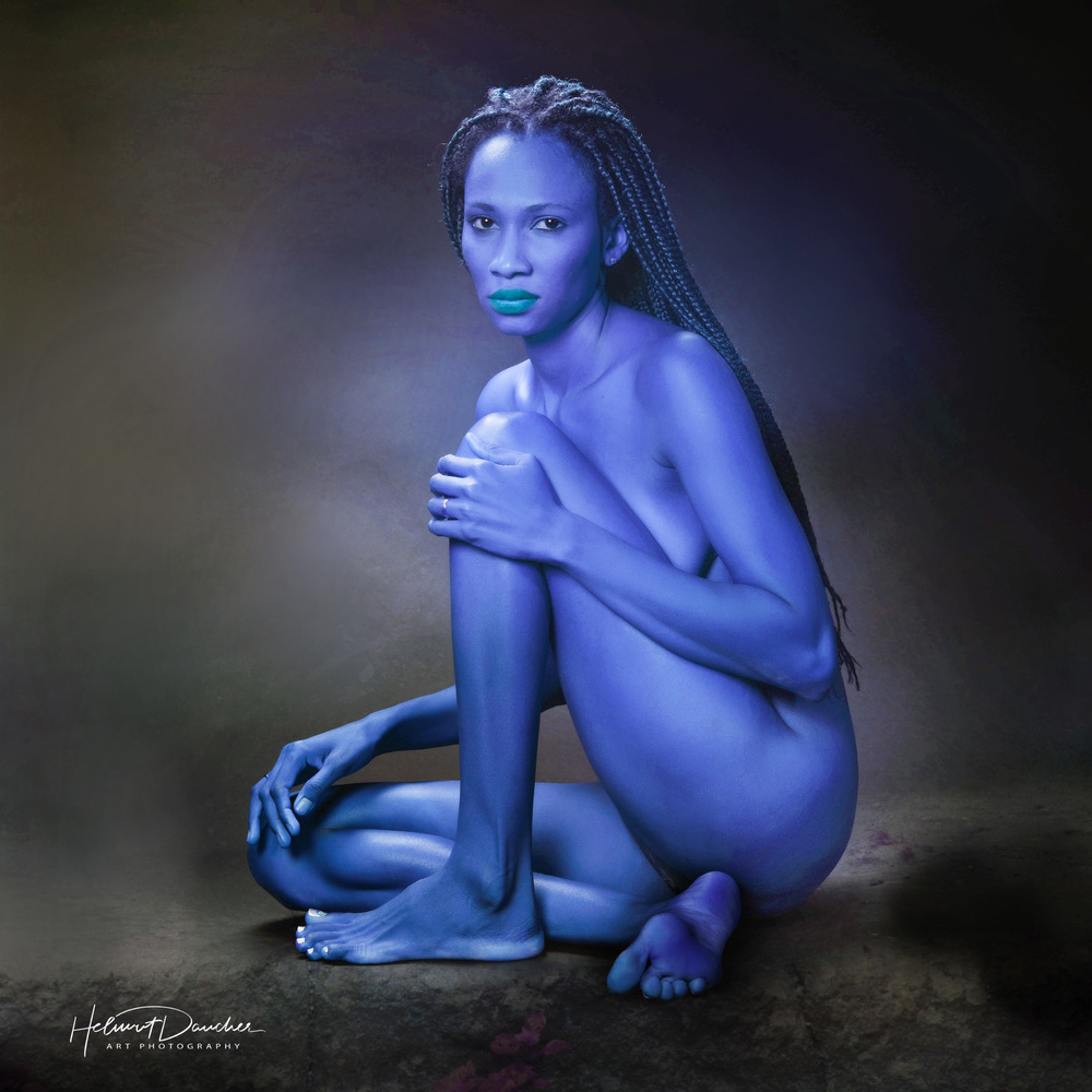 guapa azul