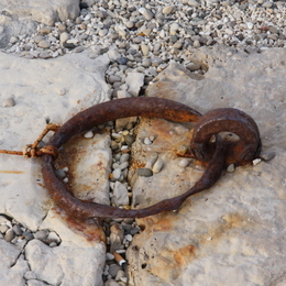 Vom Rost zerfressen