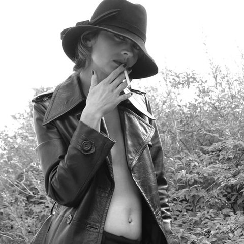 smoking woman 3