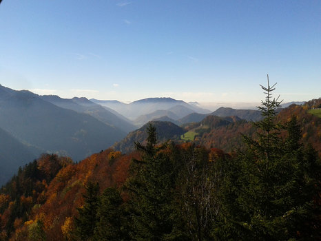 Herbst in den Bergen