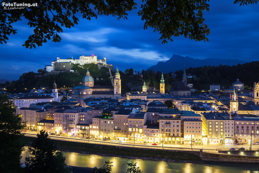 Salzburg bei Nacht