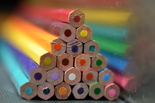 Die bunte Pyramide