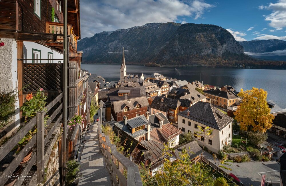 Hallstatt etwas von oben