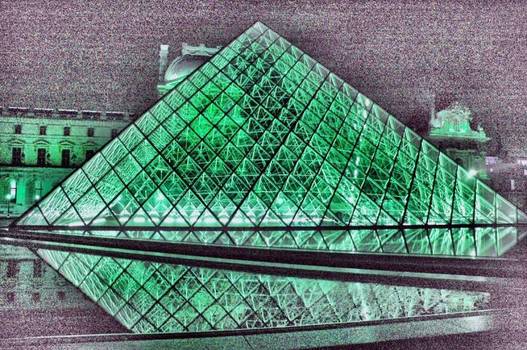 Louvre in Green