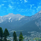 Marktgemeinde Telfs von Oberhofen Richtung Norden