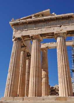 Parthenon (Ostansicht) / Akropolis / Athen (Okt. 2024_1)
