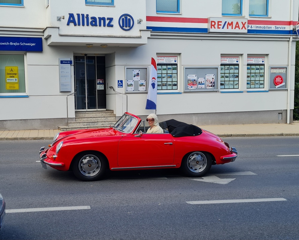 Porsche 356B Cabrio - hoffentlich A...versichert